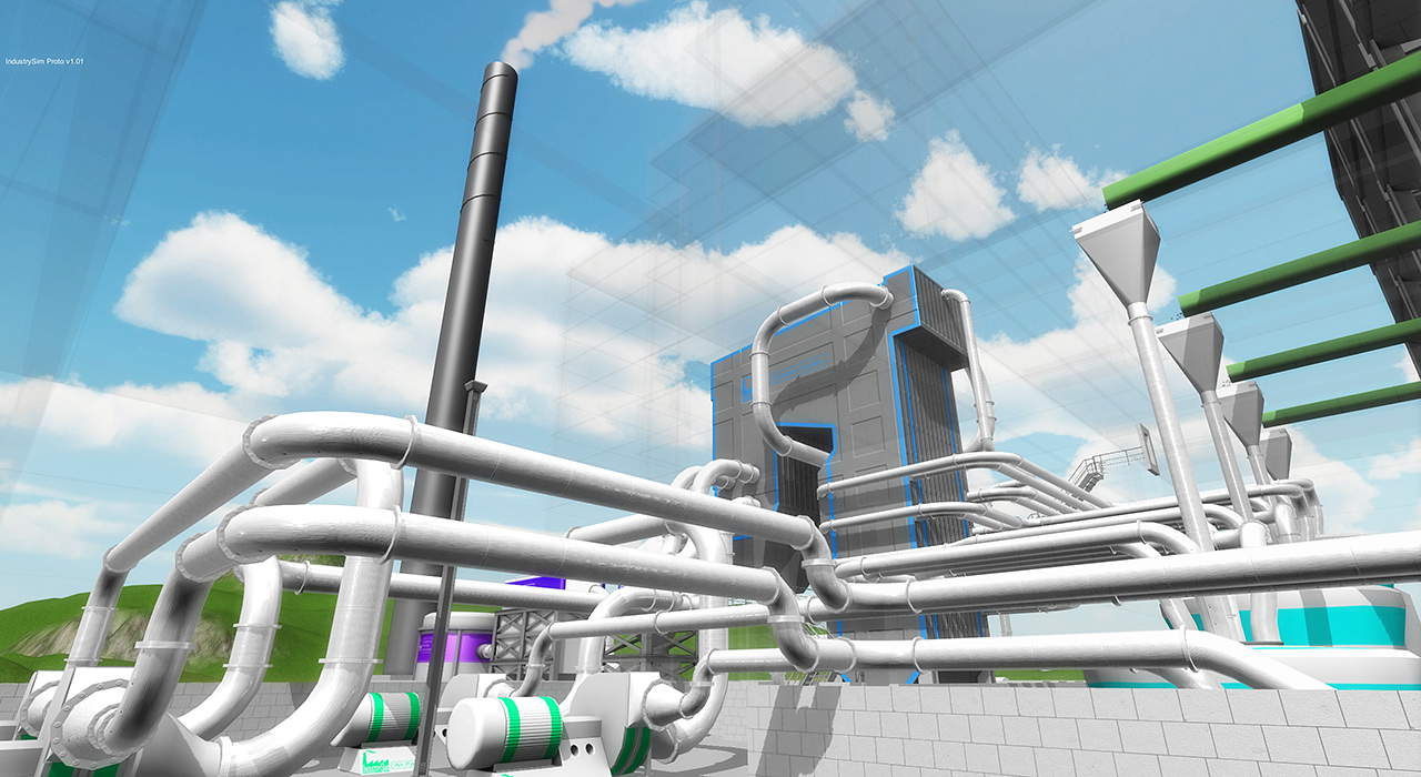 IndustrySim Game Screenshot